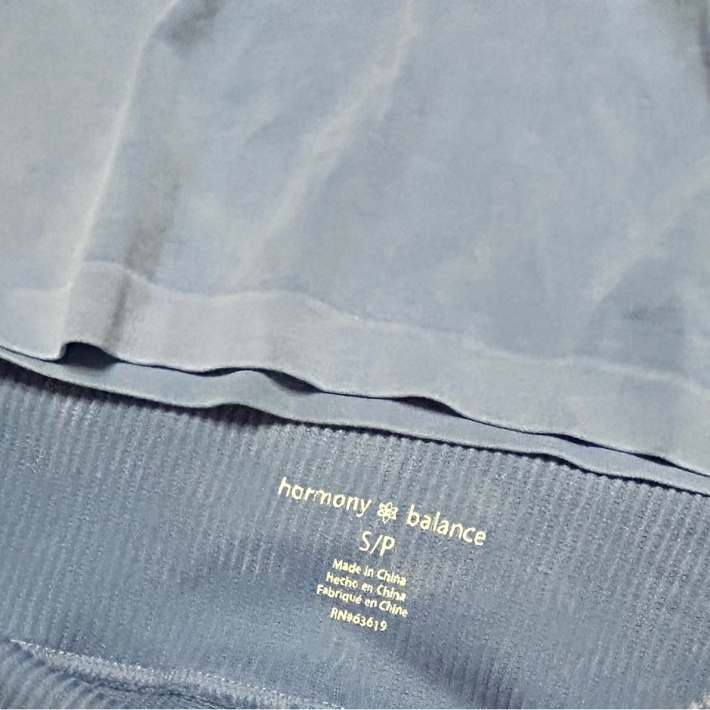 NWT Blue Harmony Balance Soft Long Sleeve Legging Active Set - Picture 2 of 6